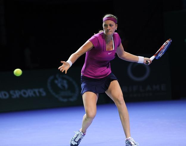 Petra Kvitova wywalczyła już sobie awans do półfinału /AFP