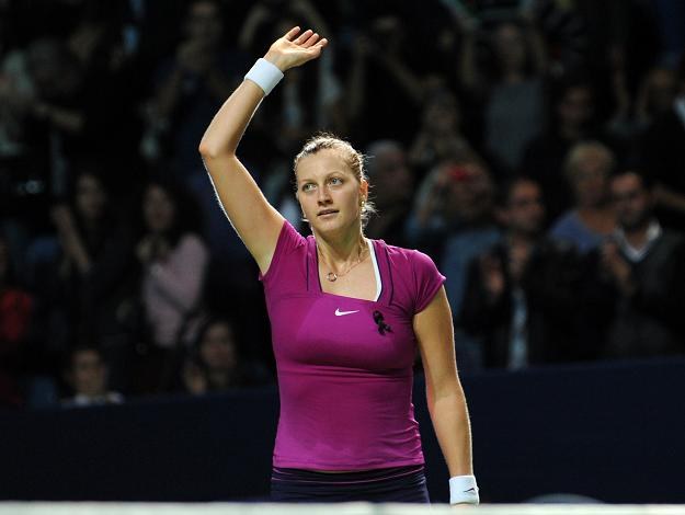 Petra Kvitova powalczy o miejsce w finale mistrzostw WTA Tour /AFP