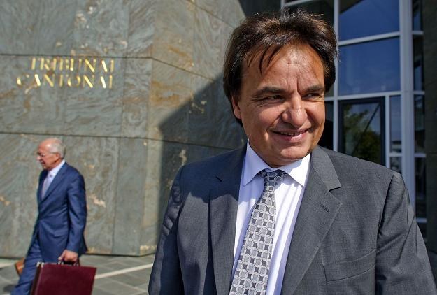 Prezes FC Sion - Christian Constantin. /AFP