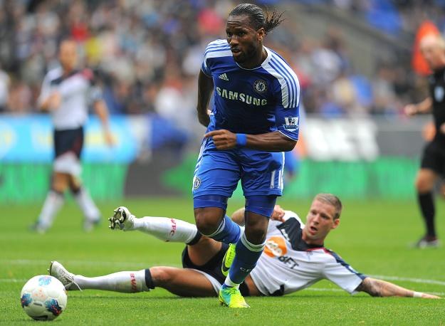 Napastnik Chelsea Londyn Didier Drogba /AFP