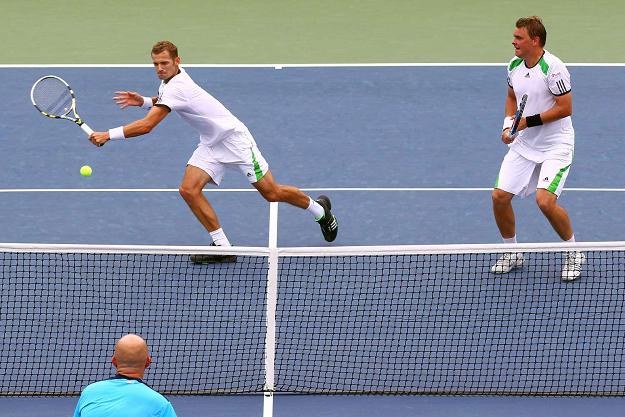 Mariusz Fyrstenberg (z lewej) i Marcin Matkowski. /AFP