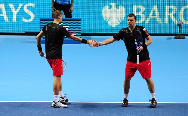 Mariusz Fyrstenberg (z lewej) i Marcin Matkowski /AFP
