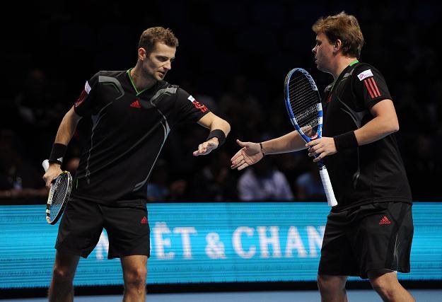 Mariusz Fyrstenberg i jego partner Marcin Matkowski przegrali w finale debla w londyńskiej hali O2. /AFP