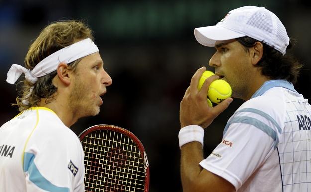 David Nalbandian i Eduardo Schwank /AFP