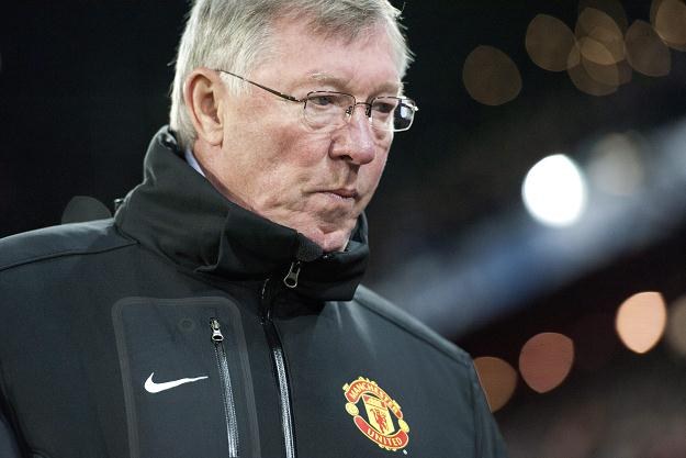 Alex Ferguson w kiepskim humorze opuszczał stadion St. Jakob-Park /PAP/EPA