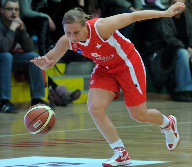 Rozgrywająca Wisły - Paulina Pawlak. Fot. Tytus Żmijewski /PAP
