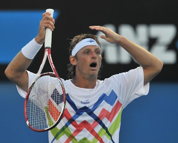 David Nalbandian zapłaci 8 tysięcy kary. /AFP