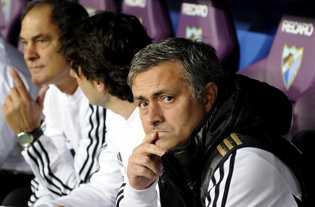 Trener Realu Madryt Jose Mourinho traci zaufanie fanów Realu Madryt /AFP