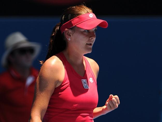 Agnieszka Radwańska szybko uporała się z Julią Goerges /AFP