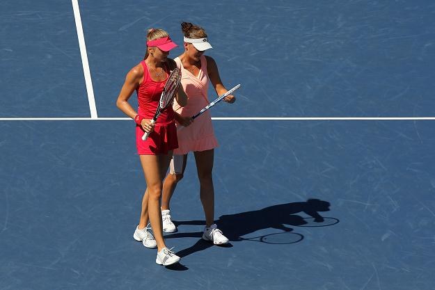 Daniela Hantuchova i Agnieszka Radwańska /AFP