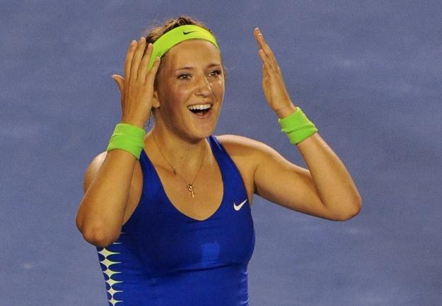 Wiktoria Azarenka odniosła pierwsze zwycięstwo w Wielkim Szlemie /AFP