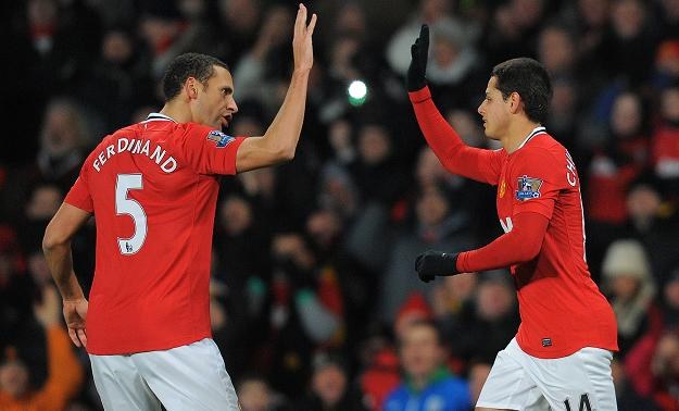 Piłkarze Manchesteru United we wtorkowy wieczór mieli powody do radości /AFP