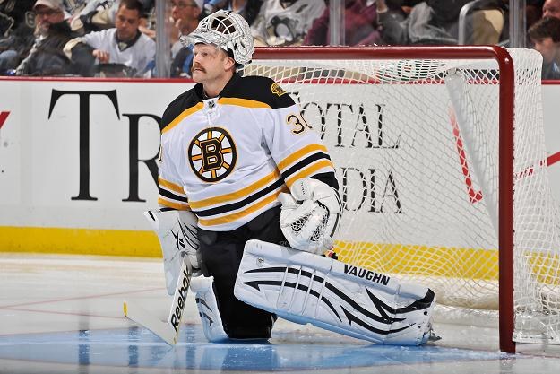 Tim Thomas, bramkarz Boston Bruins/fot. Jamie Sabau /Getty Images/Flash Press Media