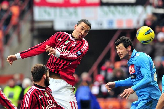 Zlatan Ibrahimovic, piłkarz AC Milan /AFP