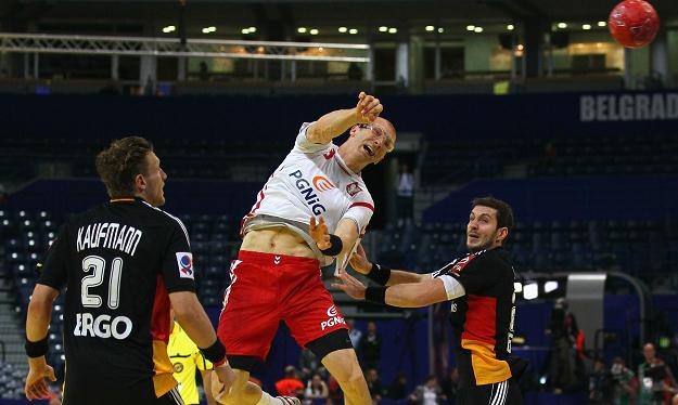 Karol Bielecki (w środku)/fot. Christof Koepsel /Getty Images/Flash Press Media