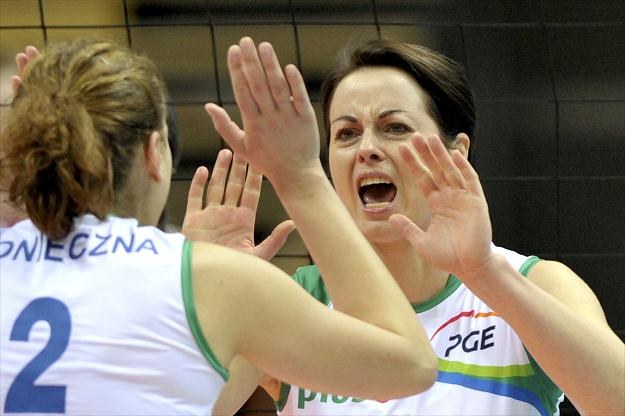Siatkarki Atomu Trefl Sopot w pierwszym meczu pokonały Rabitę Baku Fot. Adam Warżawa /PAP