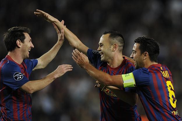 Lionel Messi, Andres Iniesta i Xavi zostali ukształtowani piłkarsko przez szkółkę Barcelony /Getty Images/Flash Press Media