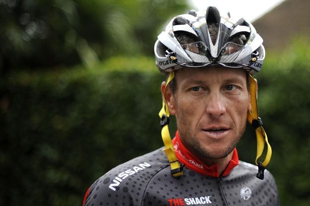 Lance Armstrong, były słynny amerykański kolarz /AFP