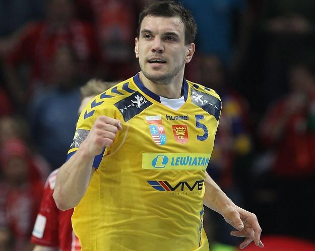 Michła Jurecki z Vive Targów Kielce /PAP/EPA