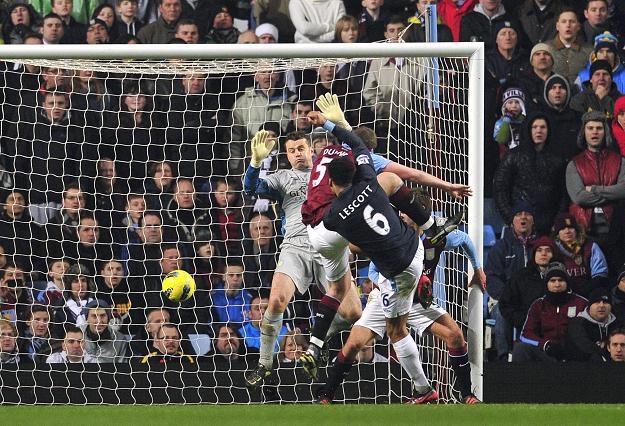 Joleon Lescott strzeliłgola na wagę trzech punktów /AFP
