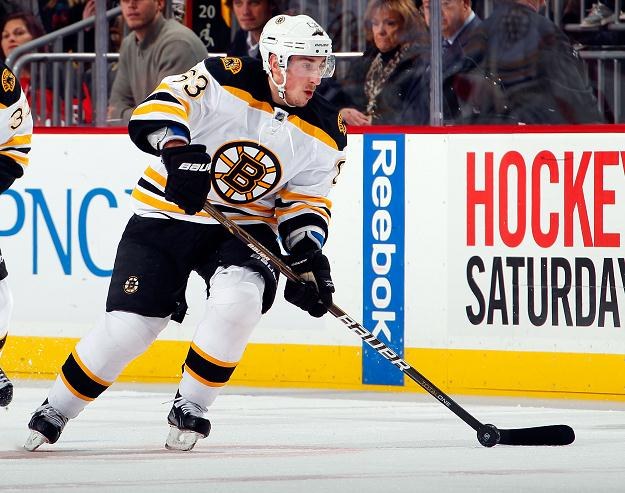 Brad Marchand z Boston Bruins/fot. Paul Bereswill /Getty Images/Flash Press Media