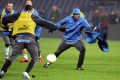 Trening Lecha Poznań przed meczem Pucharu UEFA z Feyenoordem Rotterdam Fot. Adam Ciereszko