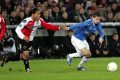 Puchar UEFA: Feyenoord Rotterdam - Lech Poznań 0:1 (0:1). Lech awansował do 1/16. Fot. Adam Ciereszko