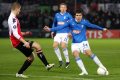 Puchar UEFA: Feyenoord Rotterdam - Lech Poznań 0:1 (0:1). Lech awansował do 1/16. Fot. Adam Ciereszko