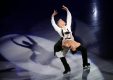 Francuska para Isabelle Delobel i Olivier Schoenfelder podczas zawodów Grand Prix.