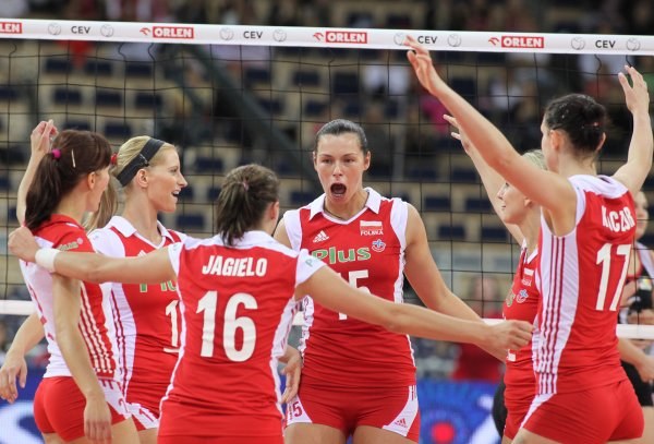 ME: Polska - Belgia 3:1 W kolejnym meczu ME w siatkówce Polki pokonały Belgię 3:1. Fot. Grzegorz Małachowski.