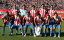 PARAGWAJ. W dolnym rzędzie od lewej: Enrique Vera, Nelson Valdez, Salvador Cabanas, Denis Caniza, Edgar Barreto, Jonathan Santana. W górnym rzędzie od lewej: Dario Veron, Justo Villar, Julio Cesar Caceres, Roque Santa Cruz i Paulo Da Silva.
