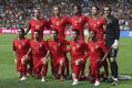 PORTUGALIA: W górnym rzędzie od lewej: Raul Meireles, Ricardo Carvalho, Bruno Alves, Cristiano Ronaldo, Eduardo. W dolnym rzędzie od lewej: Pedro Mendes, Simao Sabrosa, Duda, Deco, Liedson.