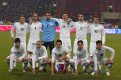 SŁOWENIA. W górnym rzędzie od lewej: Zlatko Dedic, Marko Suler, Samir Handanovic, Milivoje Novakovic, Bostjan Cesar, Valter Birsa. W dolnym rzędzie od lewej: Bojan Jokic, Miso Brecko, Robert Koren, Andraz Kirm, Aleksander Radosavljevic.