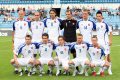 SŁOWACJA. W górnym rzędzie od lewej: Miroslav Karhan, Robert Vittek, Jan Kozak, Jan Mucha, Martin Jakubko, Marek Hamszik.
W dolnym rzędzie od lewej: Jan Durica, Marek Czech, Peter Pekarzik, Lubisz Hanzel, Miroslav Stoch. Fot. Piotr Kucza.