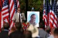 Ojciec Pata Tillmana, Pat Tillman Senior przemawia na pogrzebie w San Jose, 3 maja 2004 roku/Fot. David Paul Morris