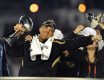 Sean Payton z trofeum Vinc'a Lombardiego w ręku