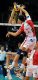 Siatkarze Asseco Resovii przegrali z Trentino BetClick 1:3 w rewanżowym meczu 2. rundy play off LM. W pierwszym spotkaniu włoski zespół wygrał 3:0 Fot. Darek Delmanowicz