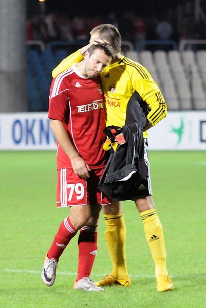 Wisła przegrała z Karabachem Wisła Kraków przegrała 0-1 pierwszy mecz kwalifikacji Ligi Europejskiej z Karabachem. Fot. Joanna Żmijewska