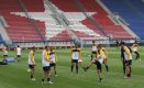 Trening piłkarzy reprezentacji Australii przed meczem towarzyskim z Polską w Krakowie Fot. Jacek Bednarczyk