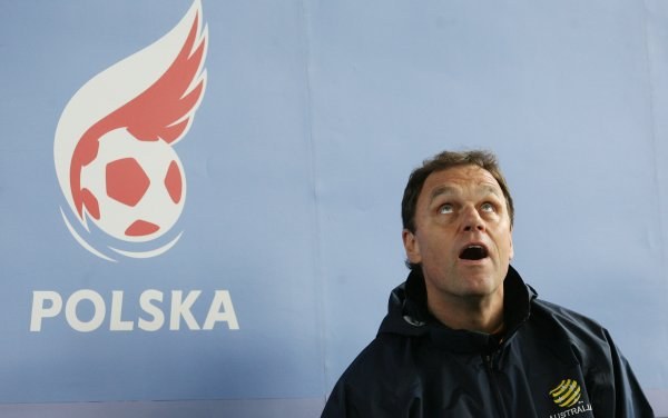 Australijczycy w Krakowie Trening piłkarzy reprezentacji Australii przed meczem towarzyskim z Polską w Krakowie Fot. Jacek Bednarczyk