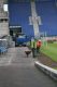 Do ostatniej chwili na stadionie trwały prace. Fot. Rafał Walerowski