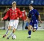 Beckham w ligowym meczu Man Utd, wiosna 2000