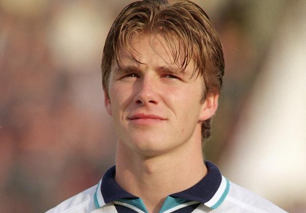 Rok 1996. David Beckham debiutuje w reprezentacji Anglii