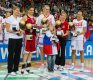 Rosja zdobyła złoty medal mistrzostw Europy koszykarek. W finale w Łodzi "Sborna" pokonała Turcję 59:42 Fot. Grzegorz Michałowski