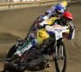 Australijczyk Chris Holder (czerwony), Rosjanin Emil Sajfutdinow (niebieski), Anglik Ben Barker (biały) i Szwed Frederik Lindgren (żółty)