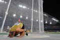 Niemiec Robert Harting zdobył złoty medal w konkursie rzutu dyskiem lekkoatletycznych mistrzostw świata w Daegu