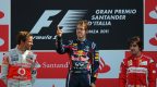 Niemiec Sebastian Vettel (Red Bull) wygrał wyścig Formuły 1 o Grand Prix Włoch na torze Monza. Drugie miejsce zajął Jenson Button (McLaren), a trzeci był Fernando Alonso (Ferrari)