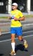 Kenijczyk John Sammy Kibet i Ukrainka Swietłana Stanko zostali zwycięzcami 33. Maratonu Warszawskiego. W imprezie wystartowało 4157 osób Fot. Bartłomiej Zborowski