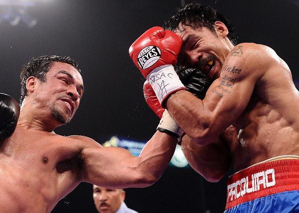  Juan Manuel Marquez (53-6-1, 39 KO) po dwunastu zaciętych rundach przegrał z Mannym Pacquiao (54-3-2, 38 KO), tym razem bez nokdaunów