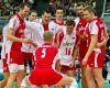 Polscy siatkarze pokonali w Osace Japonię 3:1 w meczu Pucharu Świata. "Biało-czerwoni" odnieśli czwarte zwycięstwo w turnieju Fot. Jacek Kostrzewski